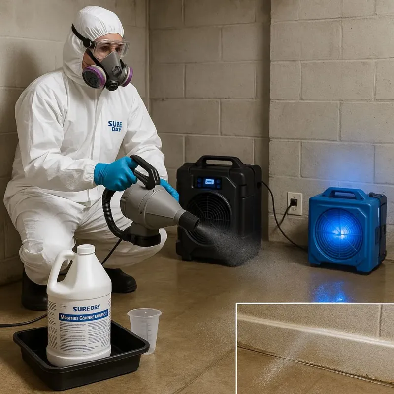 Sanitization and Odor Removal process in Escambia County, FL