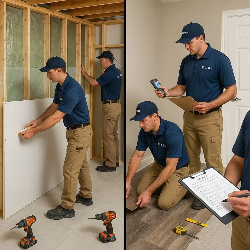 Repairs and Reconstruction process in Escambia County, FL